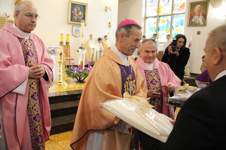 Cieniawa. Poświęcenie polichromii