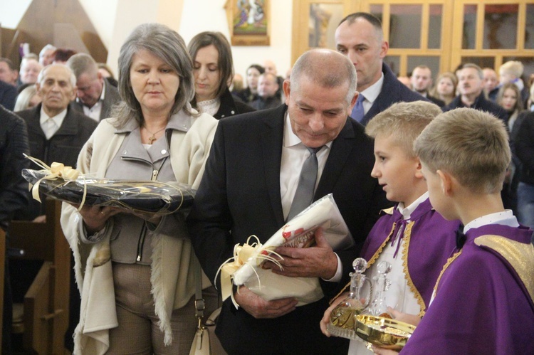 Cieniawa. Poświęcenie polichromii