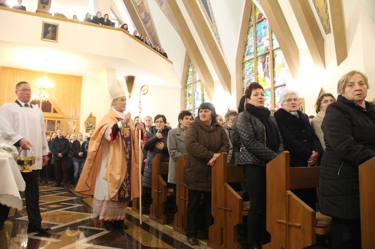Cieniawa. Poświęcenie polichromii