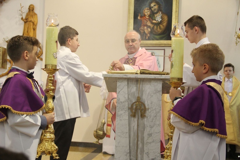 Cieniawa. Poświęcenie polichromii