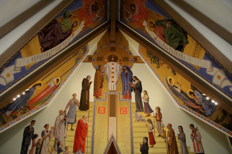 Cieniawa. Poświęcenie polichromii