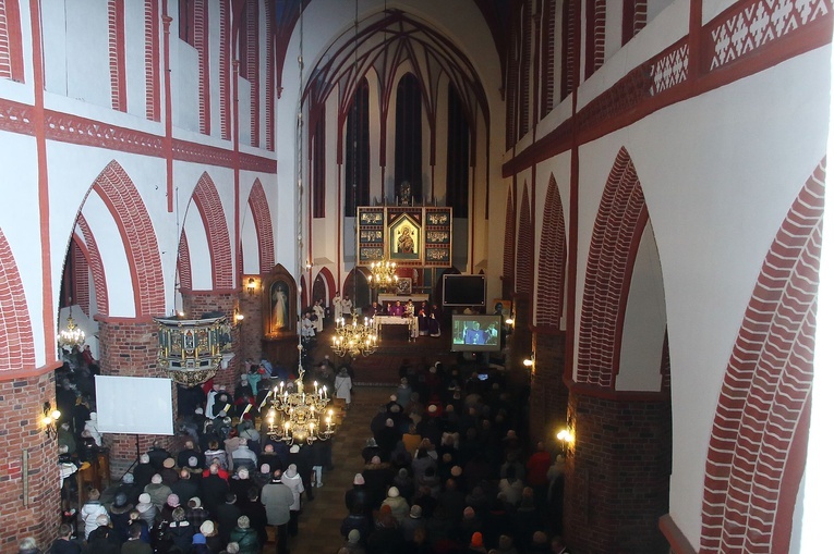 Błogosławieństwo organów w Słupsku