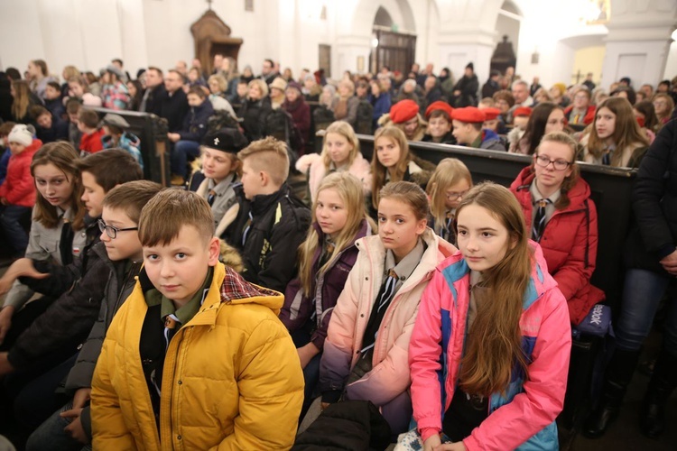 Betlejemskie Światełko Pokoju w Sandomierzu