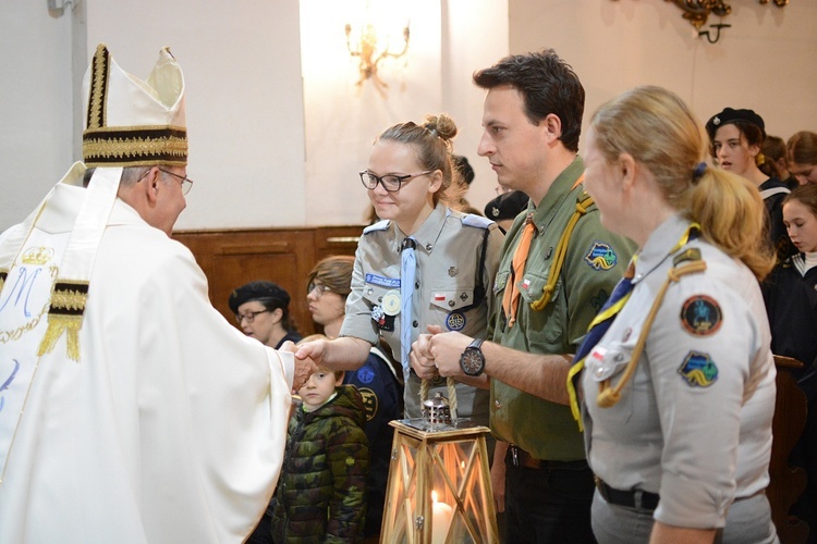 Betlejemskie Światło Pokoju w Opolu