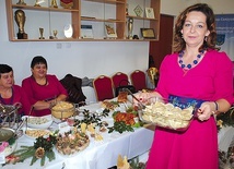 Jolanta Zielińska zachęcała do spróbowania pierogów z kapustą i grochem.