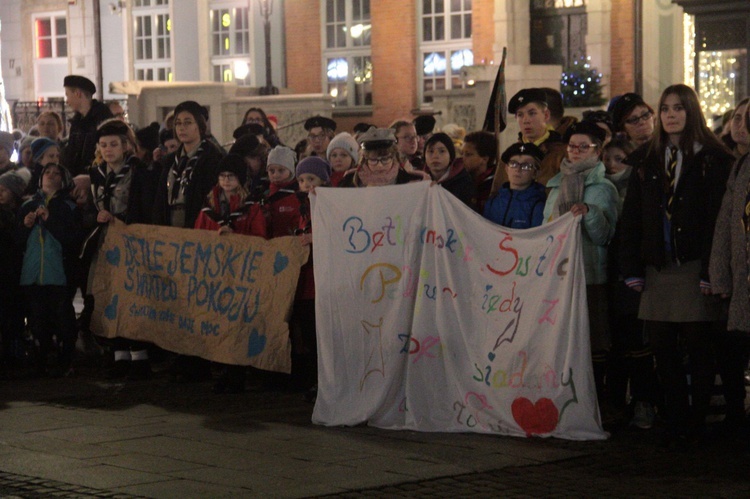 Betlejemskie Światło Pokoju w Gdańsku 2019