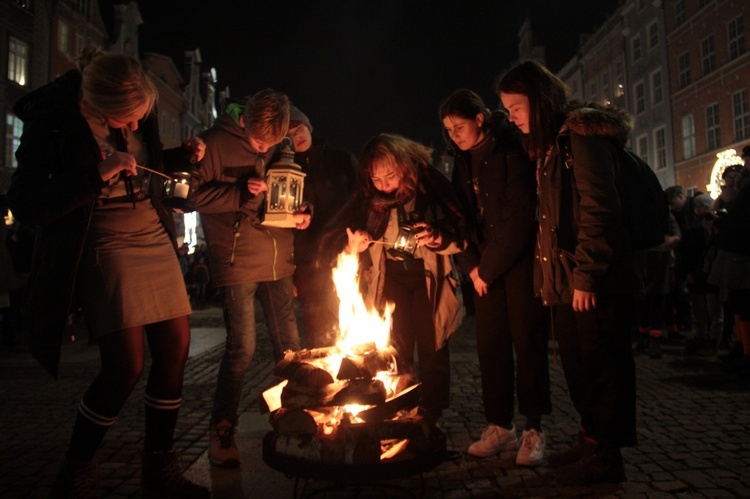 Betlejemskie Światło Pokoju w Gdańsku 2019