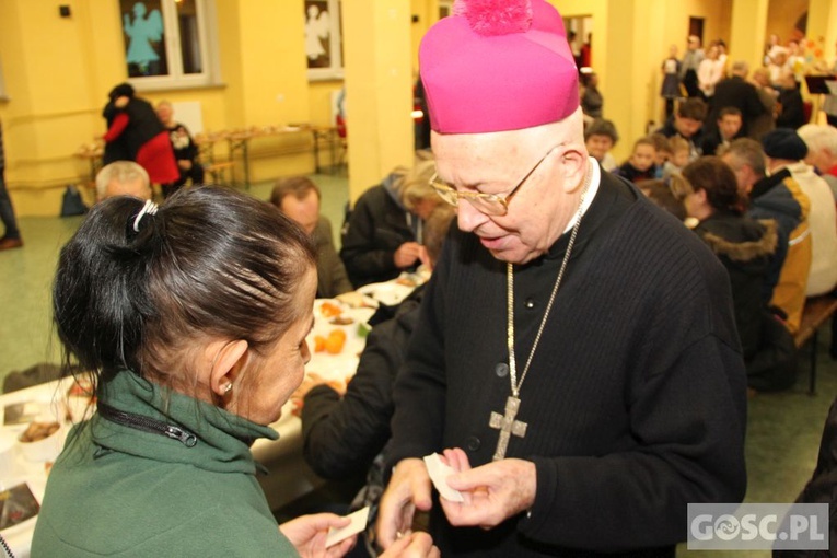 Wigilia dla osób ubogich i bezdomnych w Gorzowie Wlkp.