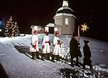 Kolęda „Cicha noc”  po raz pierwszy zabrzmiała w kościółku św. Mikołaja w Oberndorfie.
