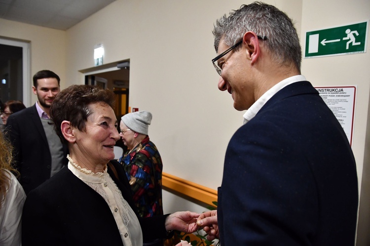 Spotkanie przedświąteczne w koszalińskim hospicjum