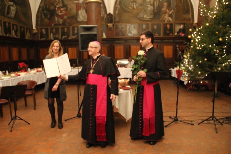 Caritas Archidiecezji Gdańskiej na wigilinym spotkaniu