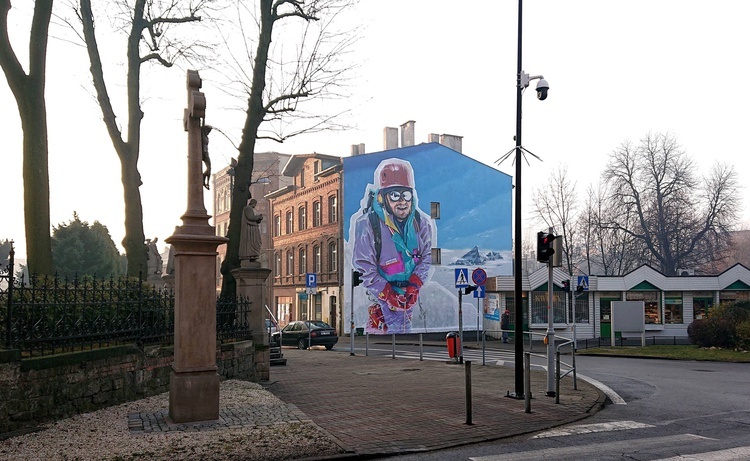 Jerzy Kukuczka ma swój mural 