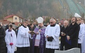 Ostatnie pożegnanie rodziny śp. Kaimów - ofiar wybuchu w Szczyrku