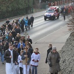 Ostatnie pożegnanie rodziny śp. Kaimów - ofiar wybuchu w Szczyrku