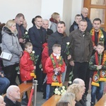 Ostatnie pożegnanie rodziny śp. Kaimów - ofiar wybuchu w Szczyrku