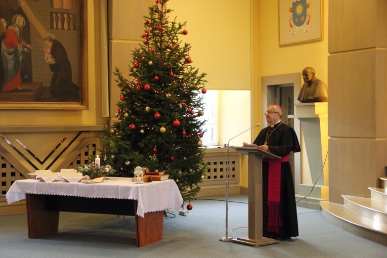 Kapłański opłatek z abp. Sławojem Leszkiem Głódziem