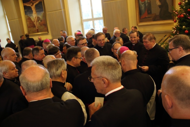 Kapłański opłatek z abp. Sławojem Leszkiem Głódziem