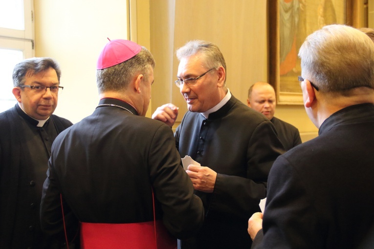 Kapłański opłatek z abp. Sławojem Leszkiem Głódziem
