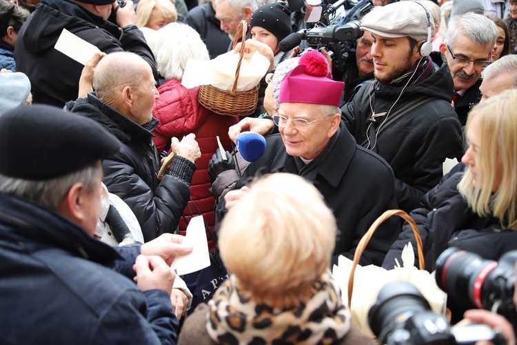 Spotanie opłatkowe na Rynku Głównym 2019