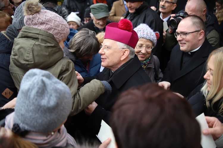 Spotanie opłatkowe na Rynku Głównym 2019