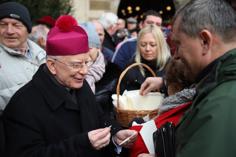 Spotanie opłatkowe na Rynku Głównym 2019