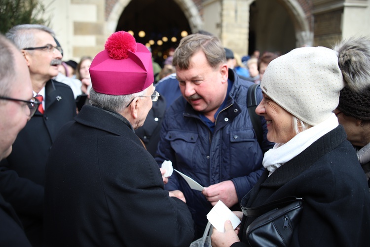 Spotanie opłatkowe na Rynku Głównym 2019