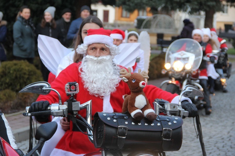 Wigilia na bobowskim rynku