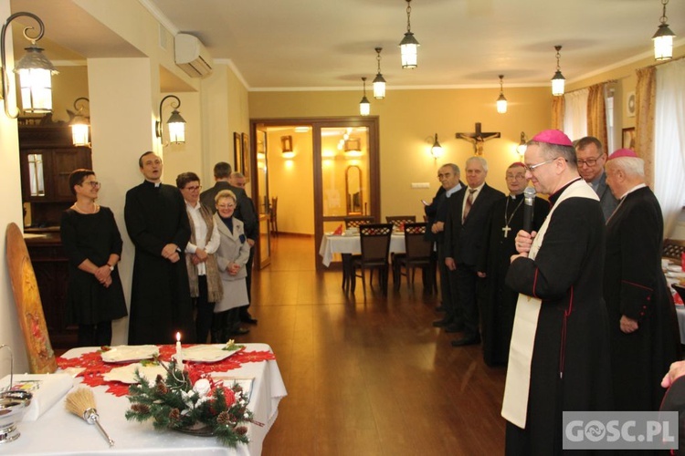 Opłatek w Domu Biskupim w Zielonej Górze