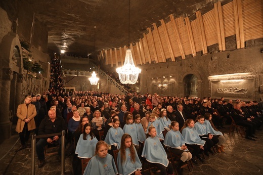 Górnicza Pasterka w Wieliczce 2019