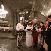 Górnicza Pasterka w Wieliczce 2019