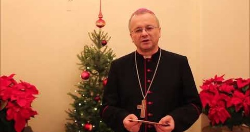 Życzenia bp. Tadeusza Lityńskiego.