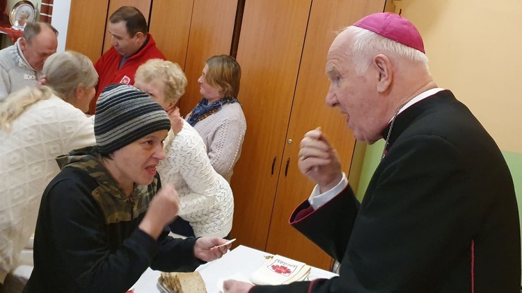 Spotkanie opłatkowe Caritas Diecezji Świdnickiej