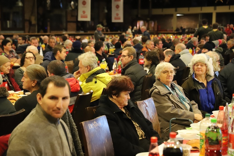 Wigilia dla osób najuboższych, bezdomnych i samotnych Caritas 2019