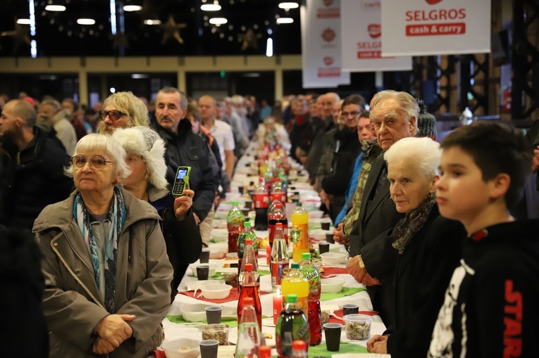 Wigilia dla osób najuboższych, bezdomnych i samotnych Caritas 2019