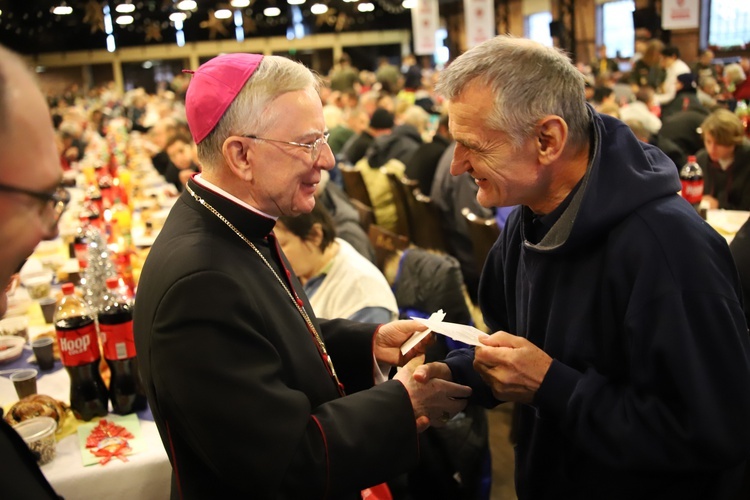 Wigilia dla osób najuboższych, bezdomnych i samotnych Caritas 2019