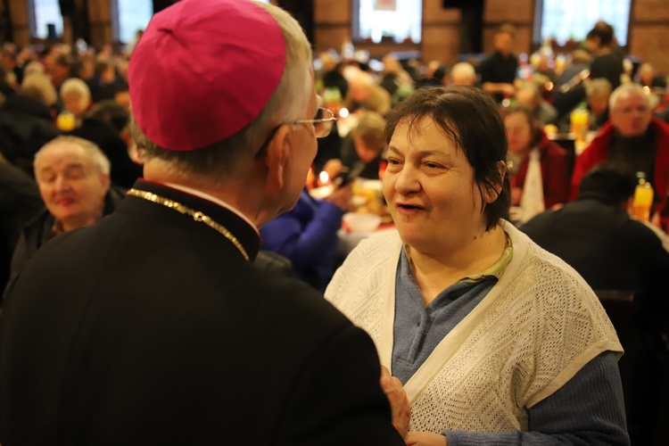 Wigilia dla osób najuboższych, bezdomnych i samotnych Caritas 2019