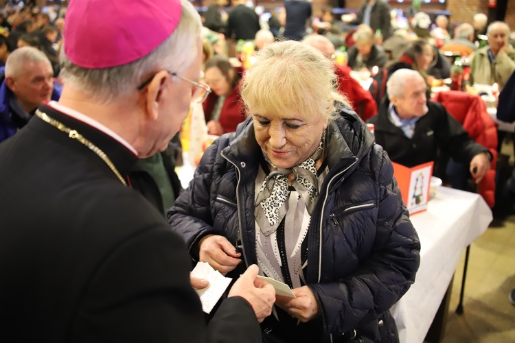 Wigilia dla osób najuboższych, bezdomnych i samotnych Caritas 2019