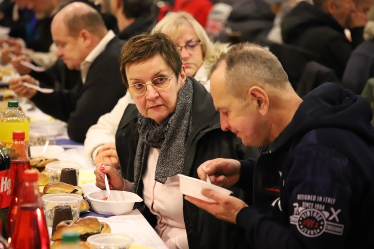 Wigilia dla osób najuboższych, bezdomnych i samotnych Caritas 2019