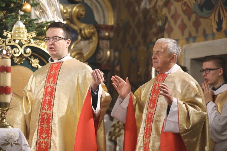 Pasterka w konkatederze Narodzenia NMP w Żywcu - 2019