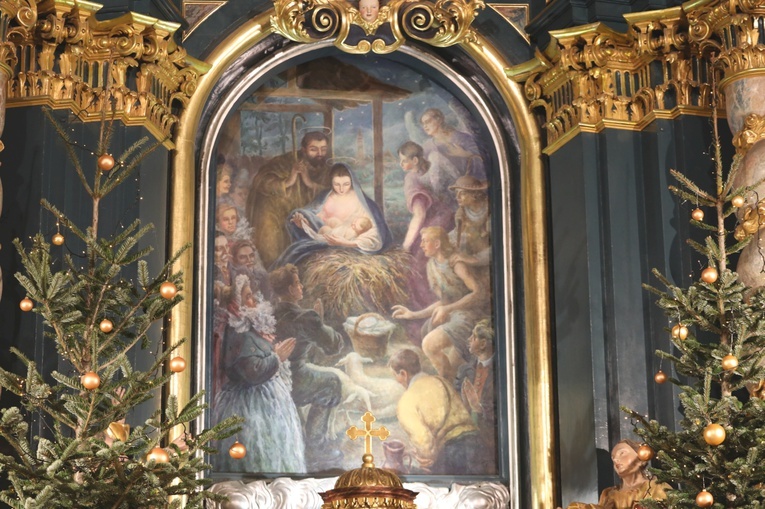 Pasterka w konkatederze Narodzenia NMP w Żywcu - 2019