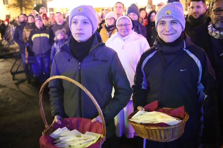 Inauguracja żywej szopki 2019