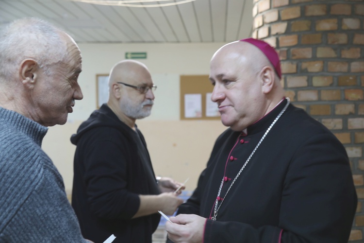 Stół dla samotnych i bezdomnych u Św. Brata Alberta w Bielsku-Białej - 2019