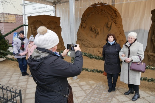 Gdańska szopka z piasku