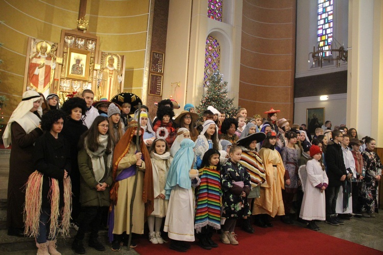 Posłanie kolędników misyjnych w Tarnowie-Mościcach