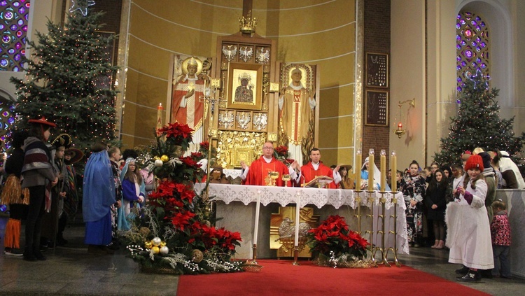 Posłanie kolędników misyjnych w Tarnowie-Mościcach