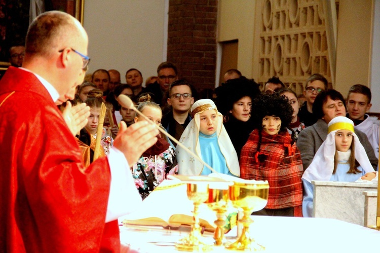 Posłanie kolędników misyjnych w Tarnowie-Mościcach