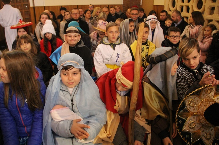 Posłanie kolędników misyjnych w Tarnowie-Mościcach