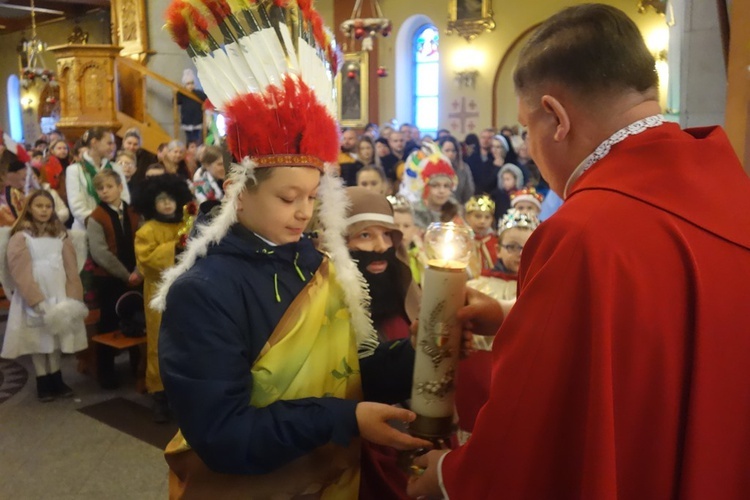 Rozesłanie kolędników misyjnych w Poroninie 2019