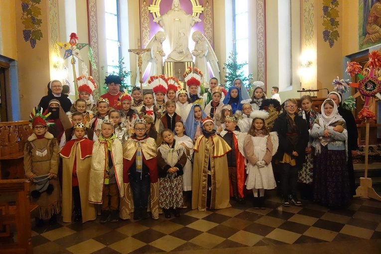 Rozesłanie kolędników misyjnych w Poroninie 2019