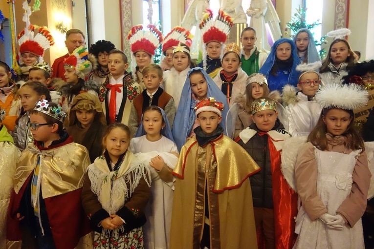 Rozesłanie kolędników misyjnych w Poroninie 2019